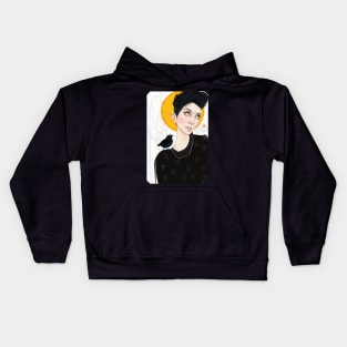 Golden moon Kids Hoodie